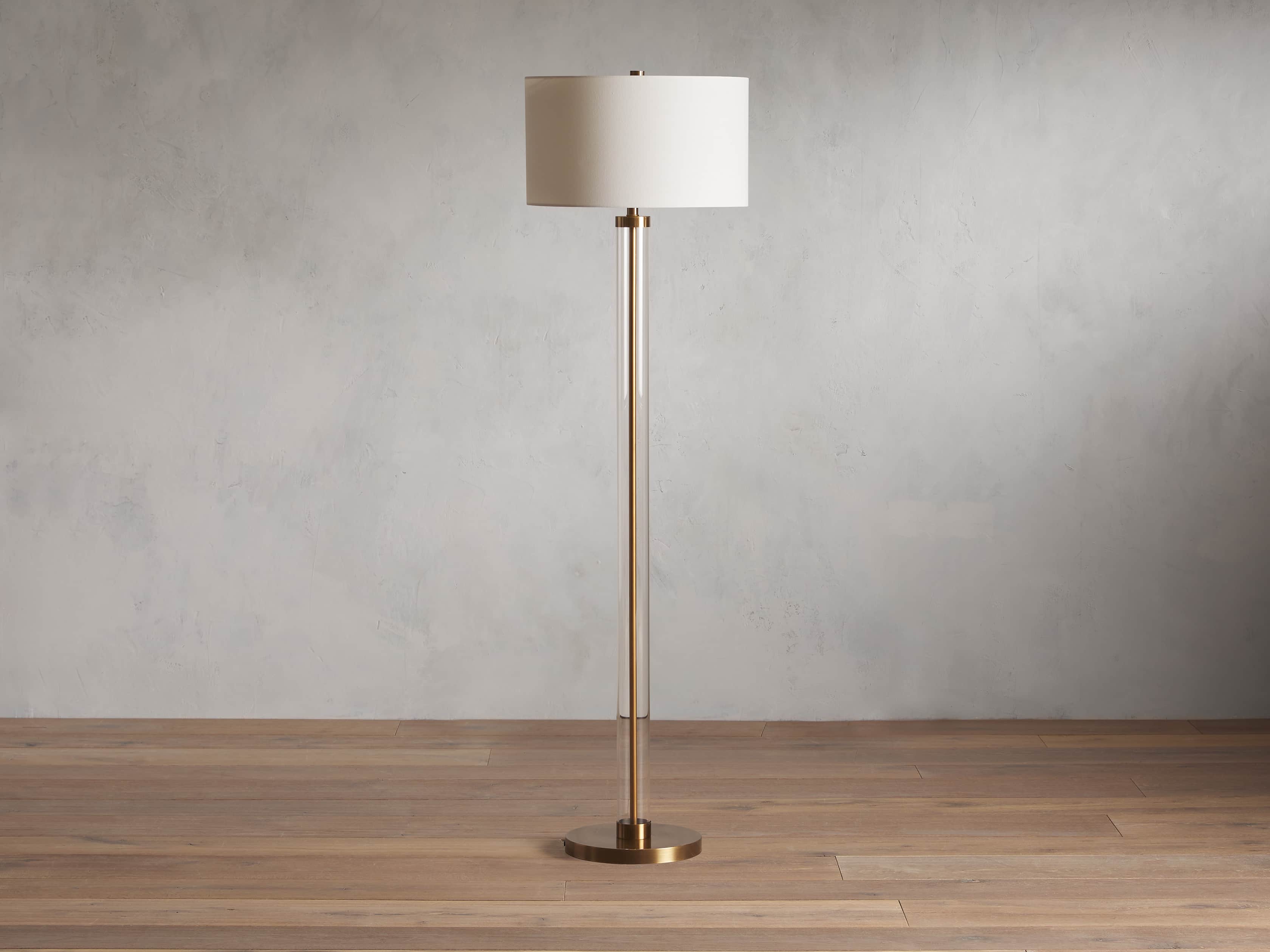 Glass Column Floor Light, Floor Lamp, detail 5