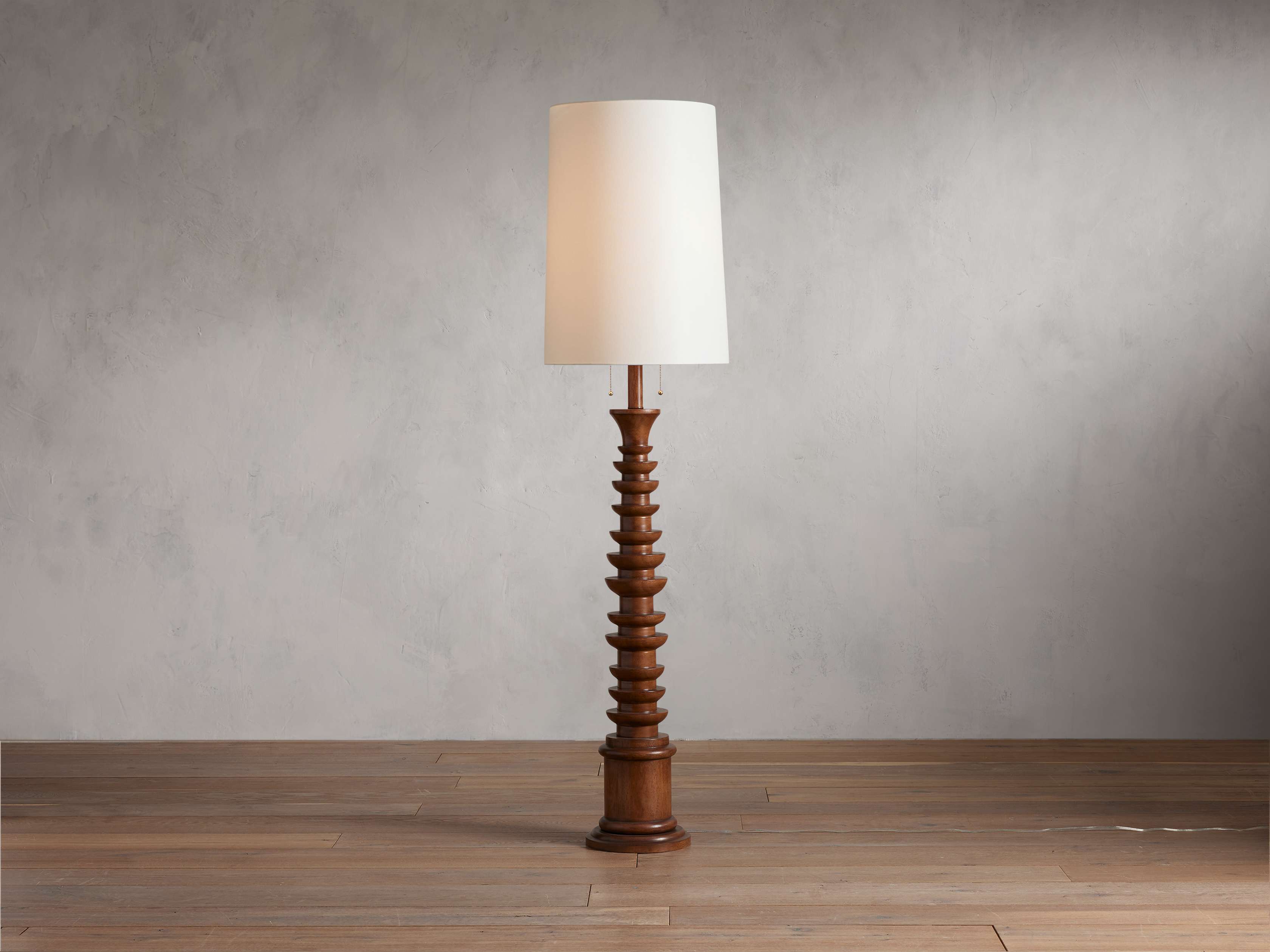 Nina Floor Light, Floor Lamp, Dimensions 18"
