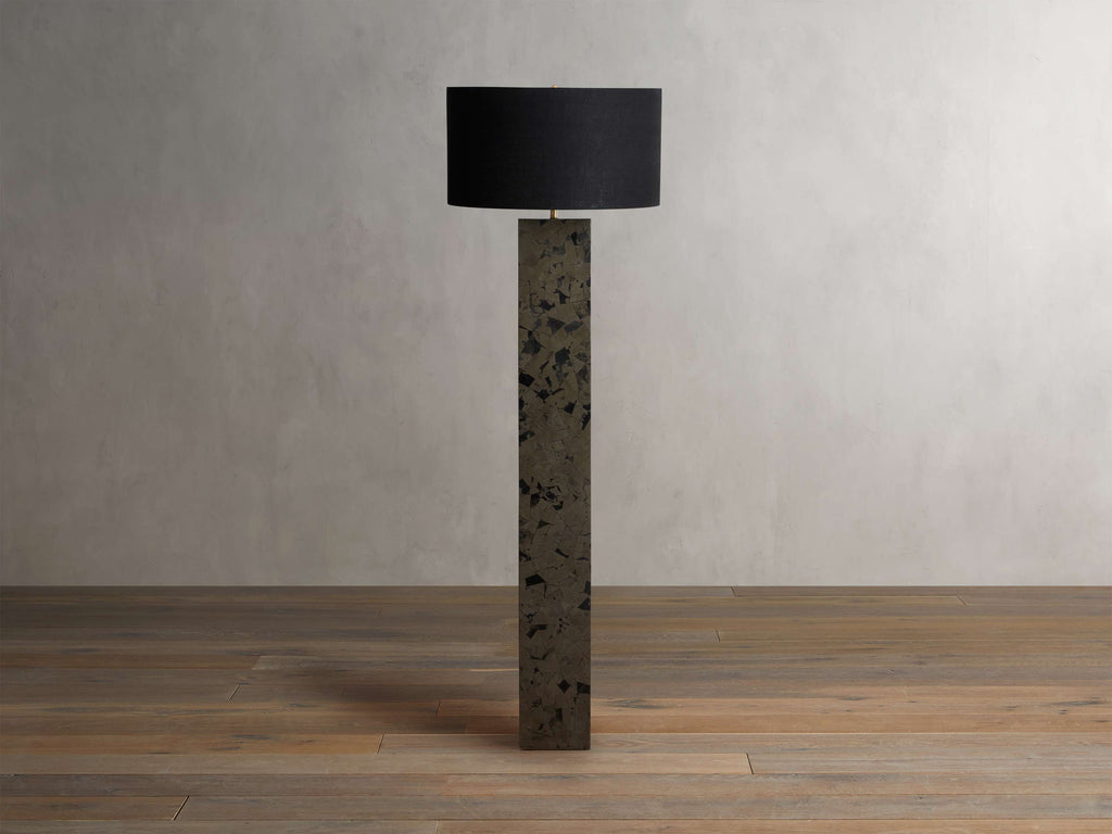 Pyrite Floor Light, Floor Lamp, detail 2