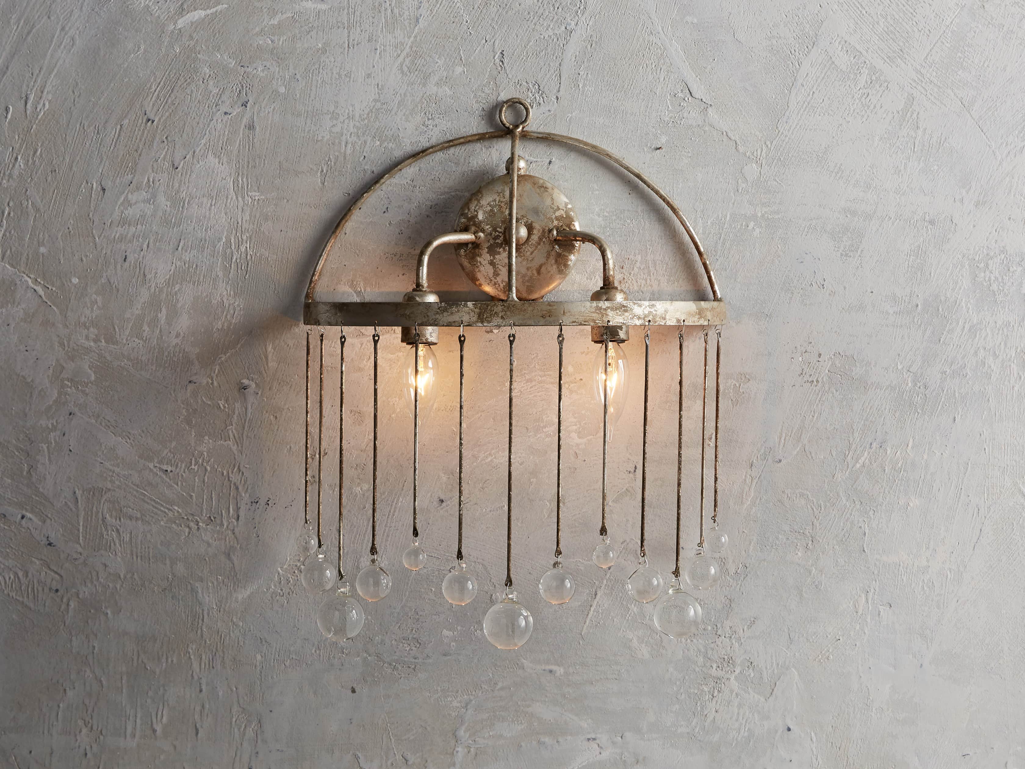 Aubrey Wall Light, Hardwired Wall Sconce, detail 5