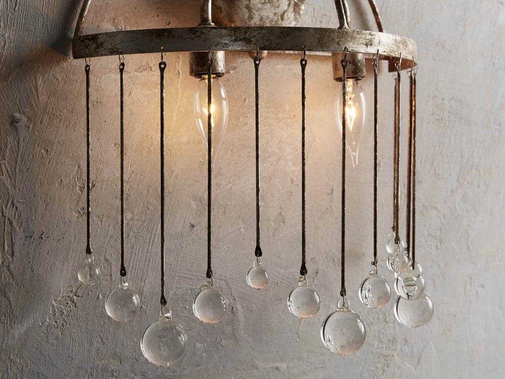 Aubrey Wall Light, Hardwired Wall Sconce, detail 2