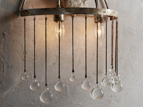 Aubrey Wall Light, Hardwired Wall Sconce, detail 2