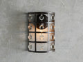 La Cage Wall Light, Hardwired Wall Sconce, Dimensions 7.5"