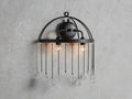 Aubrey Wall Light, Hardwired Wall Sconce, Dimensions 14.5"