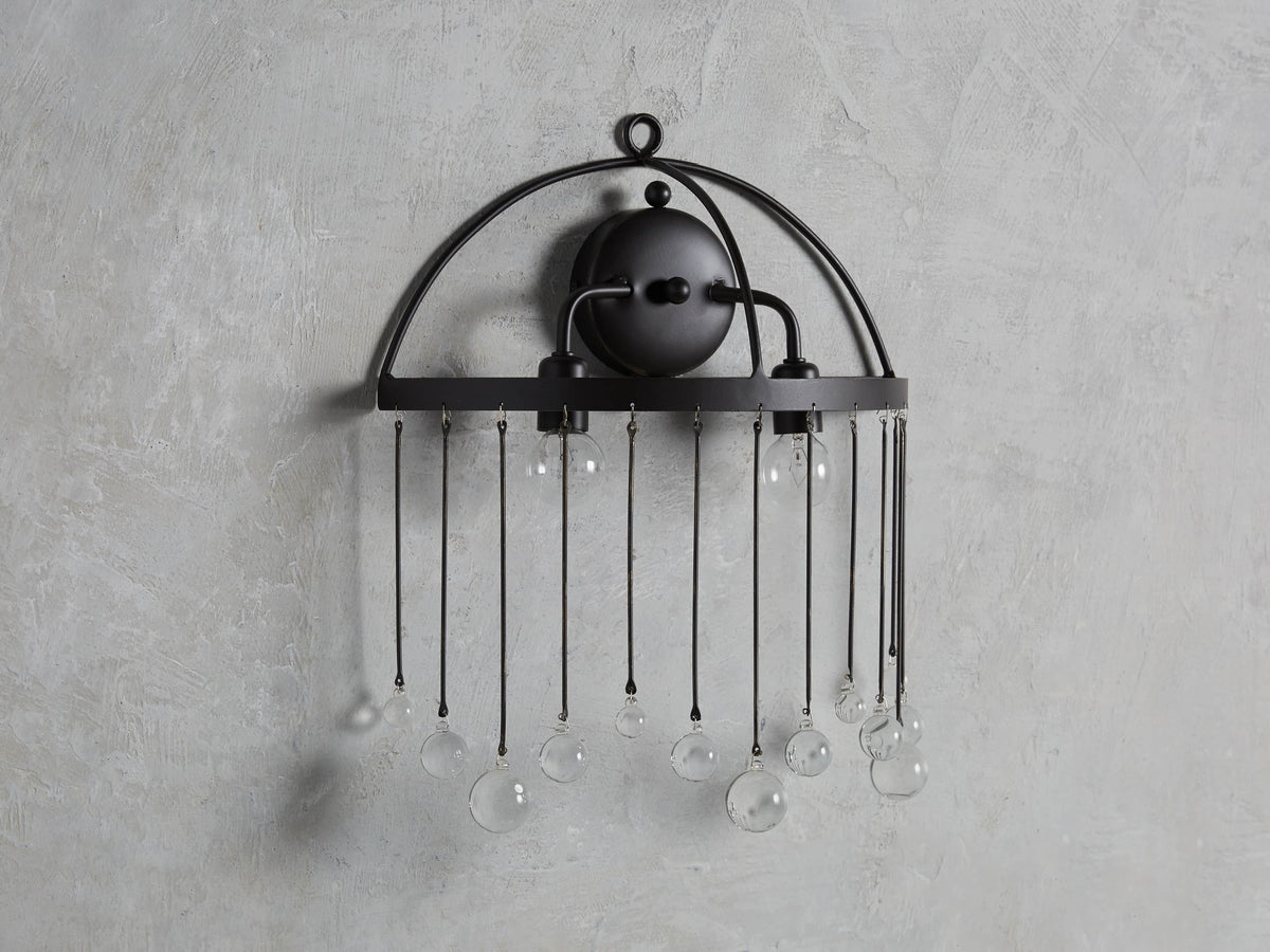 Aubrey Wall Light, Hardwired Wall Sconce, detail 10