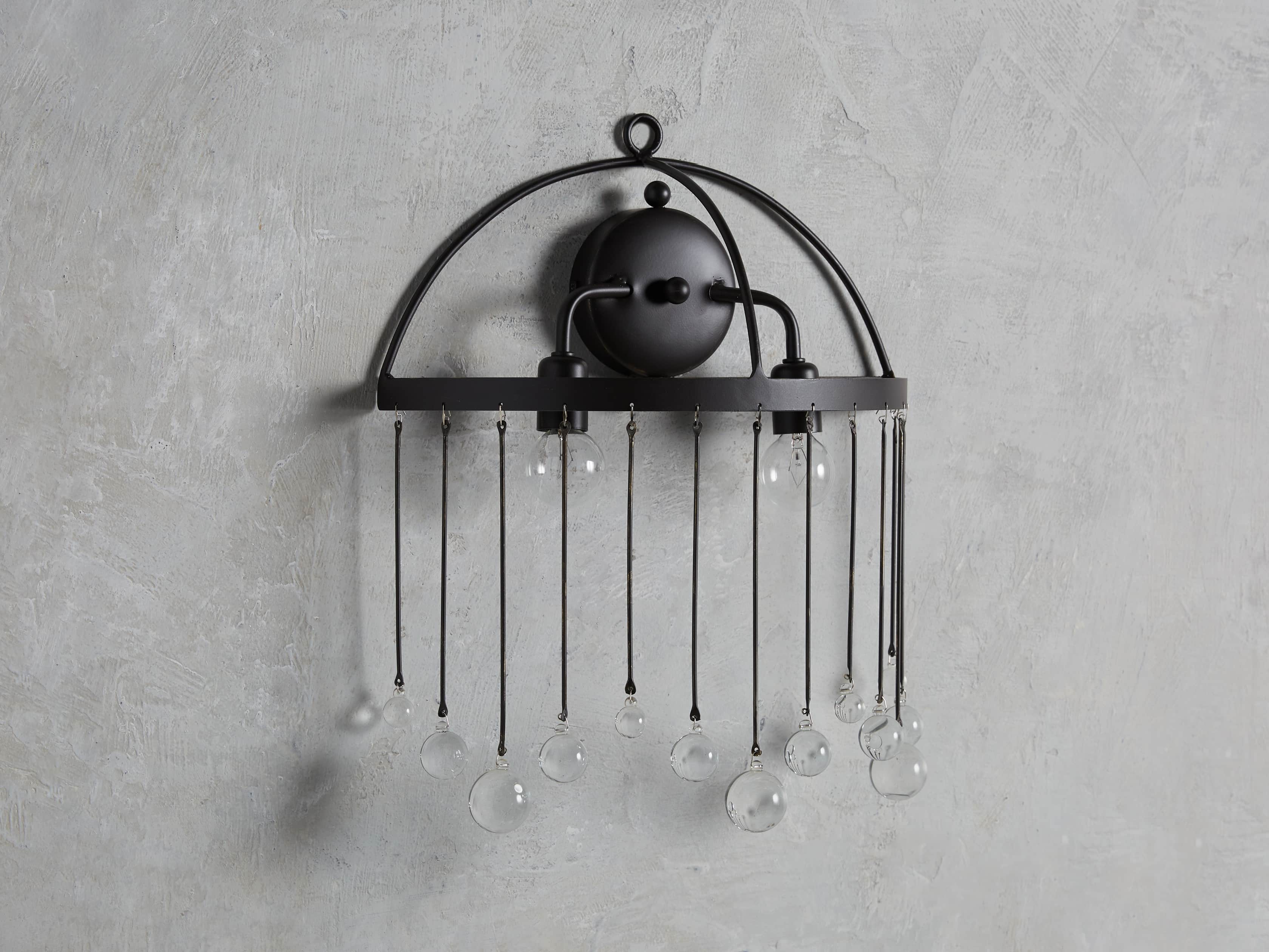 Aubrey Wall Light, Hardwired Wall Sconce, detail 10