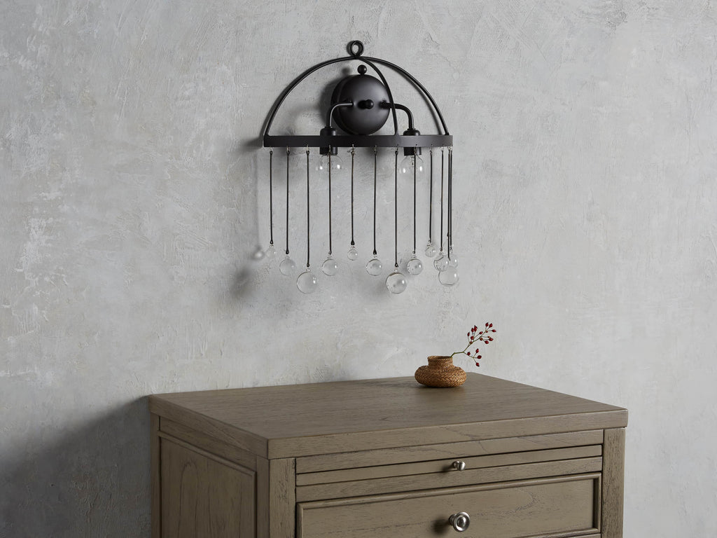 Aubrey Wall Light, Hardwired Wall Sconce, detail 8