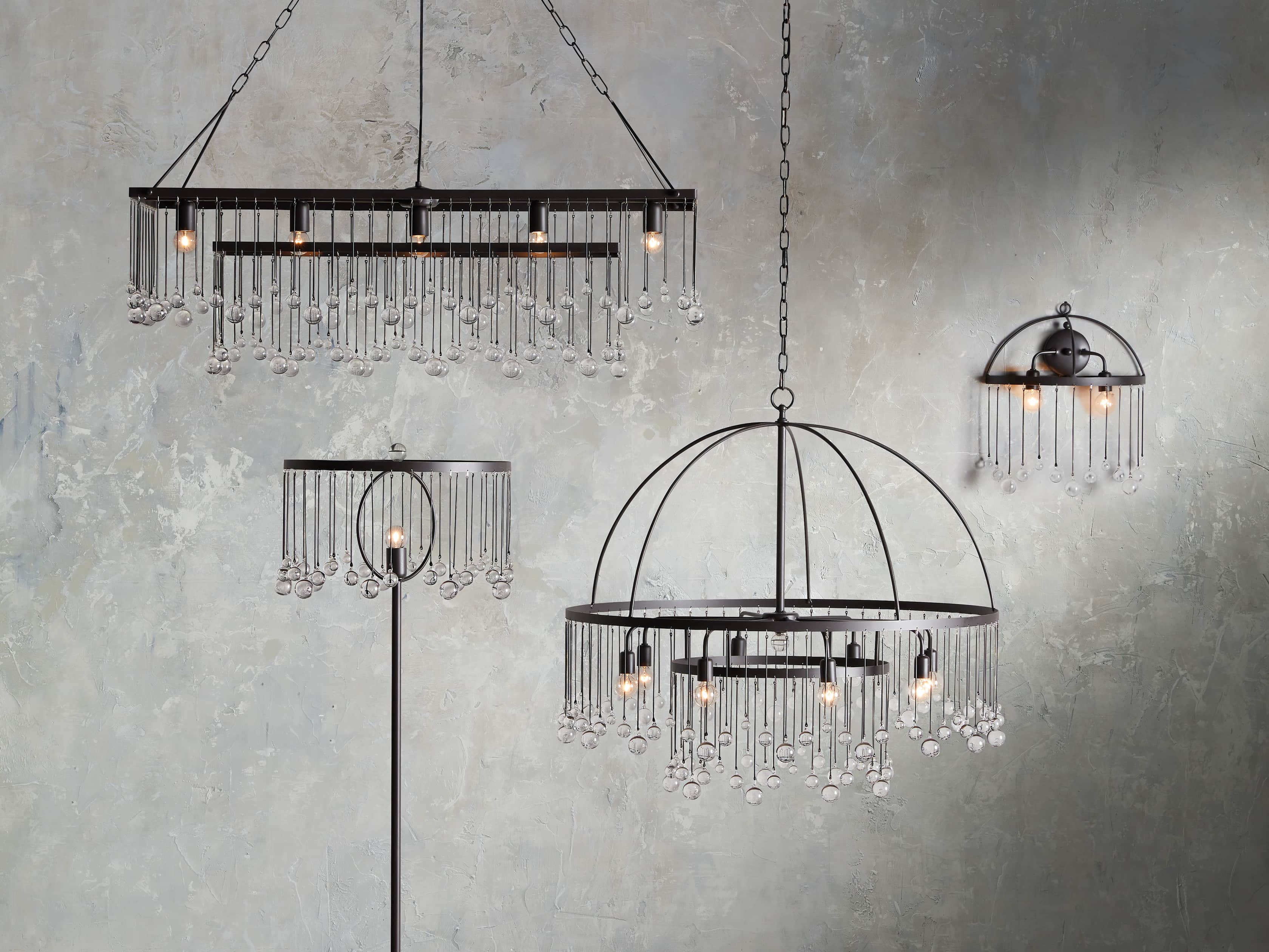 Aubrey Wall Light, Hardwired Wall Sconce, detail 12