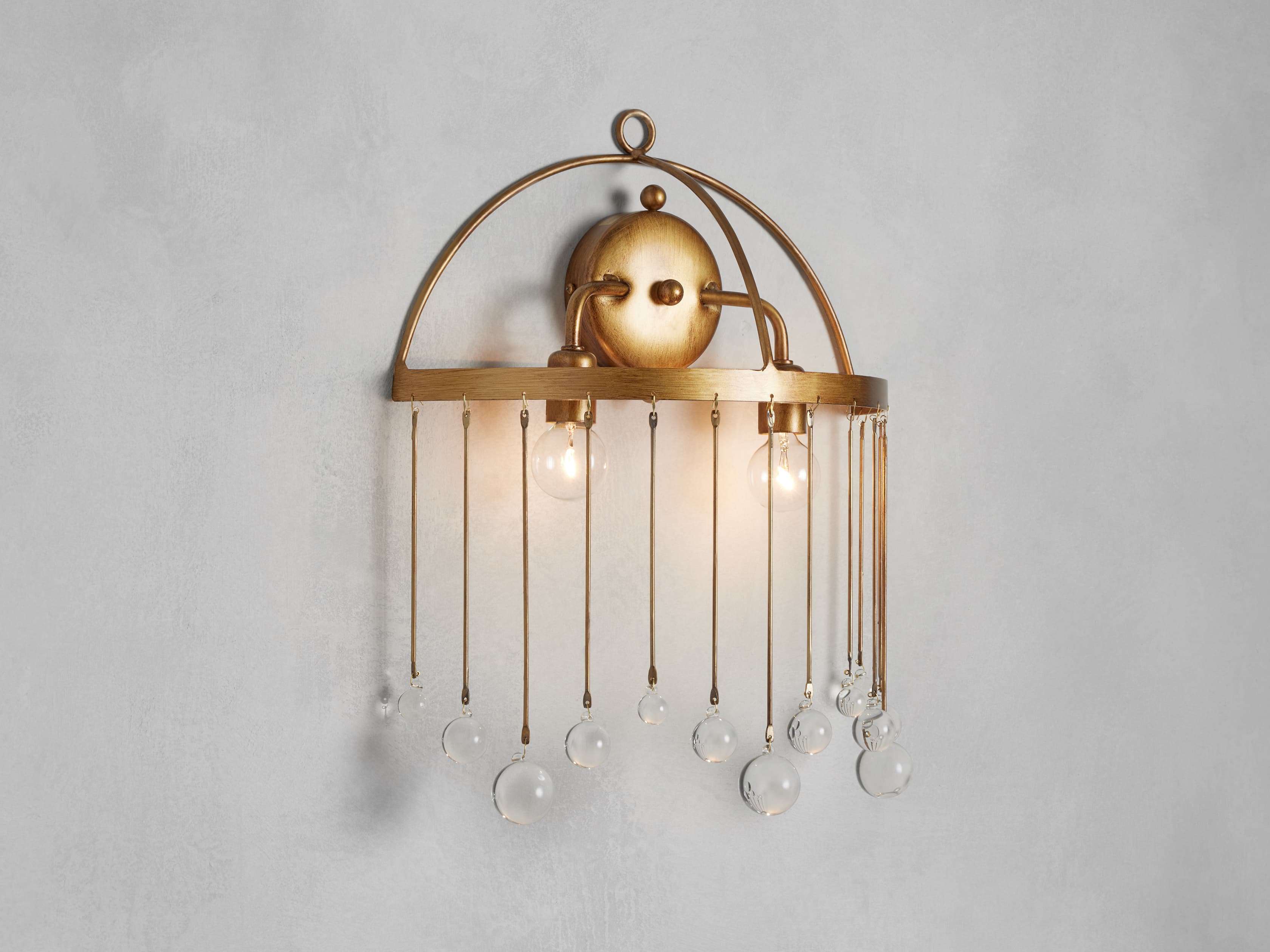 Aubrey Wall Light, Hardwired Wall Sconce, detail 6