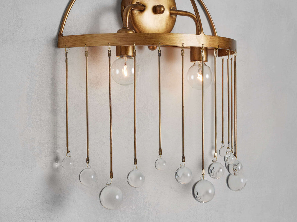Aubrey Wall Light, Hardwired Wall Sconce, detail 3