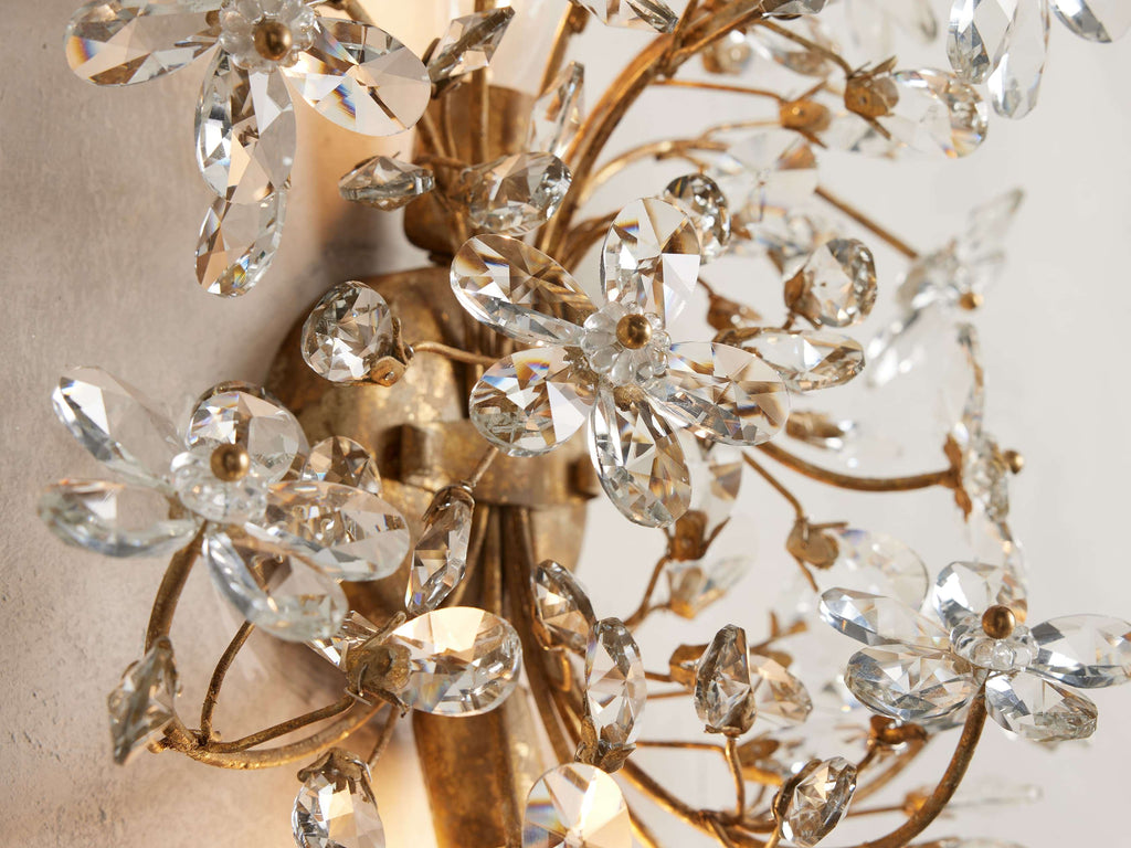 Fiore Wall Light, Hardwired Wall Sconce, detail 3