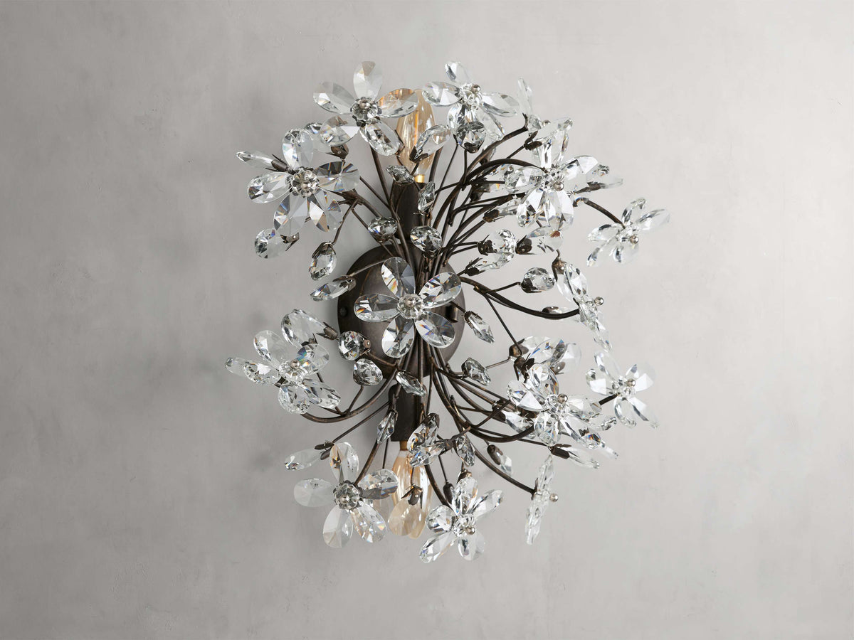 Fiore Wall Light, Hardwired Wall Sconce, detail 11