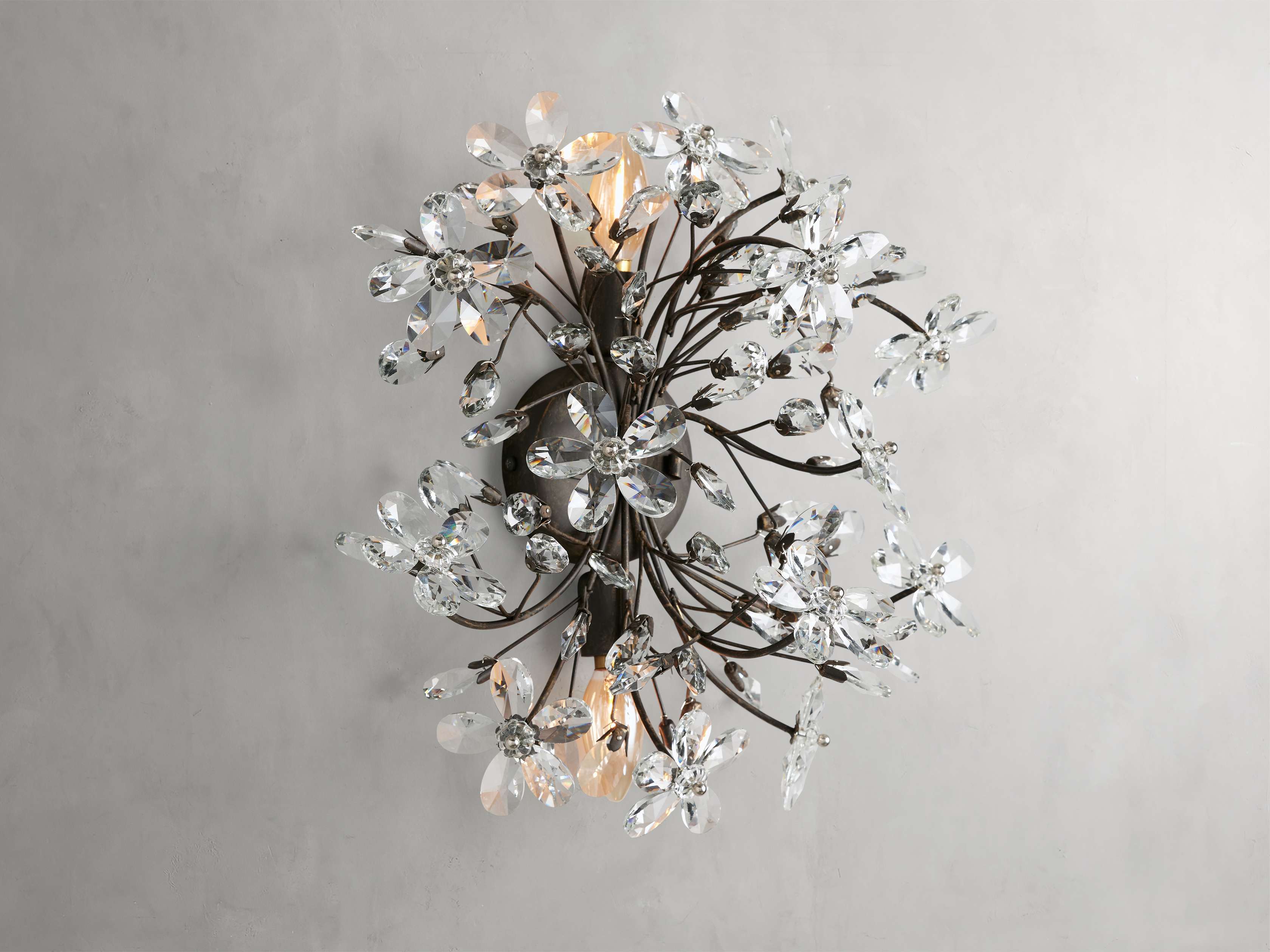 Fiore Wall Light, Hardwired Wall Sconce, detail 4