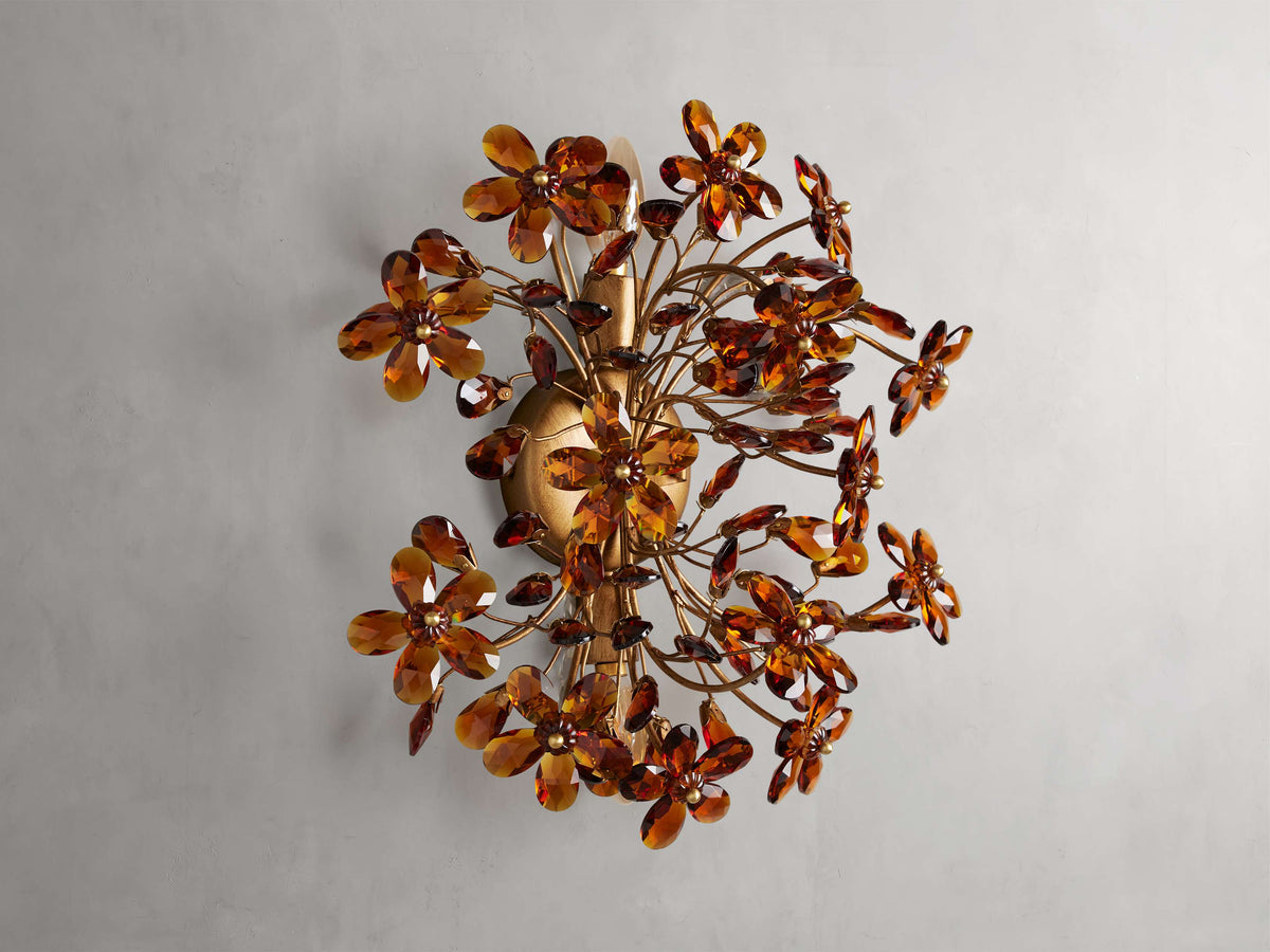 Fiore Wall Light, Hardwired Wall Sconce, detail 6