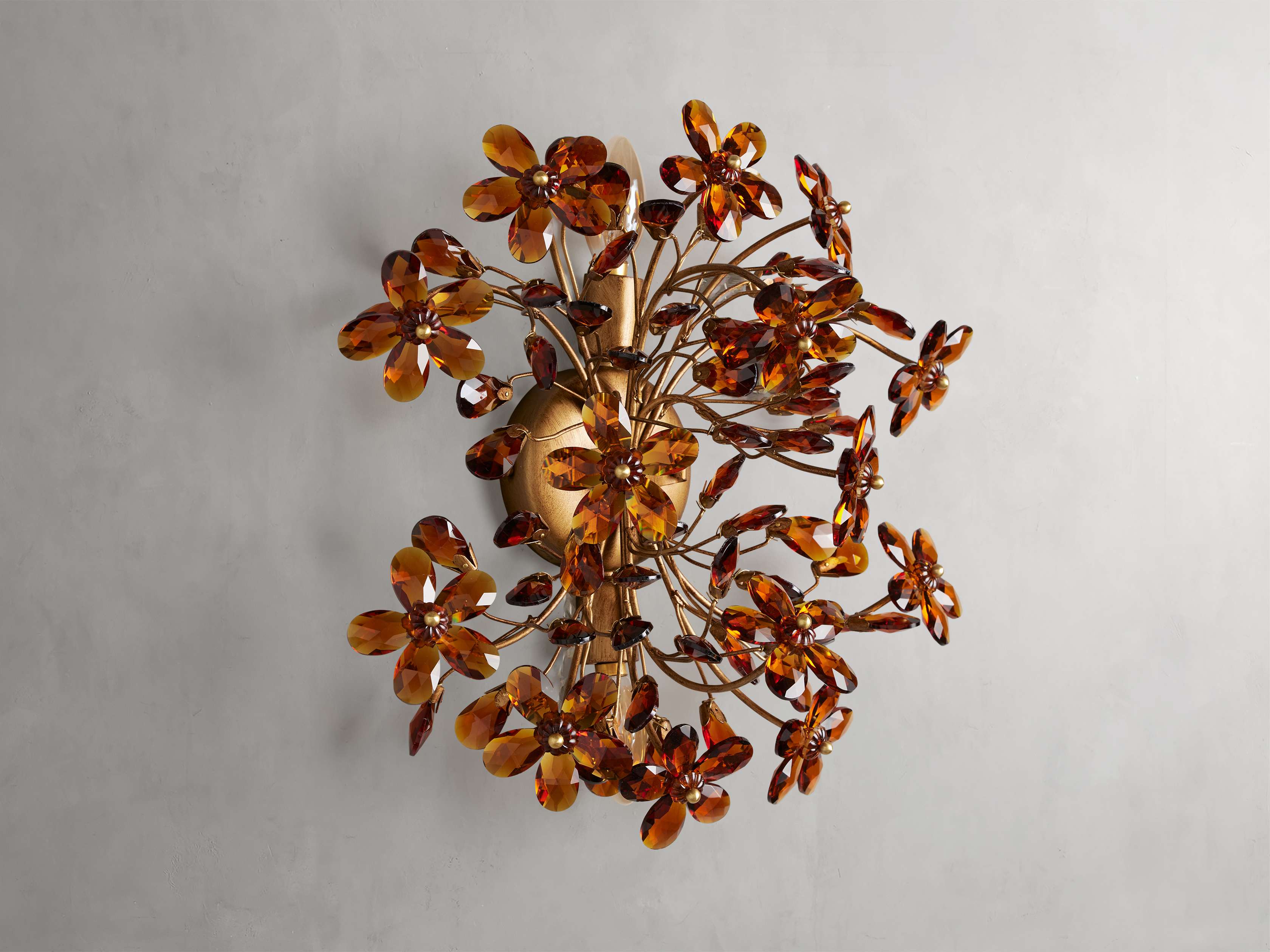 Fiore Wall Light, Hardwired Wall Sconce, detail 6