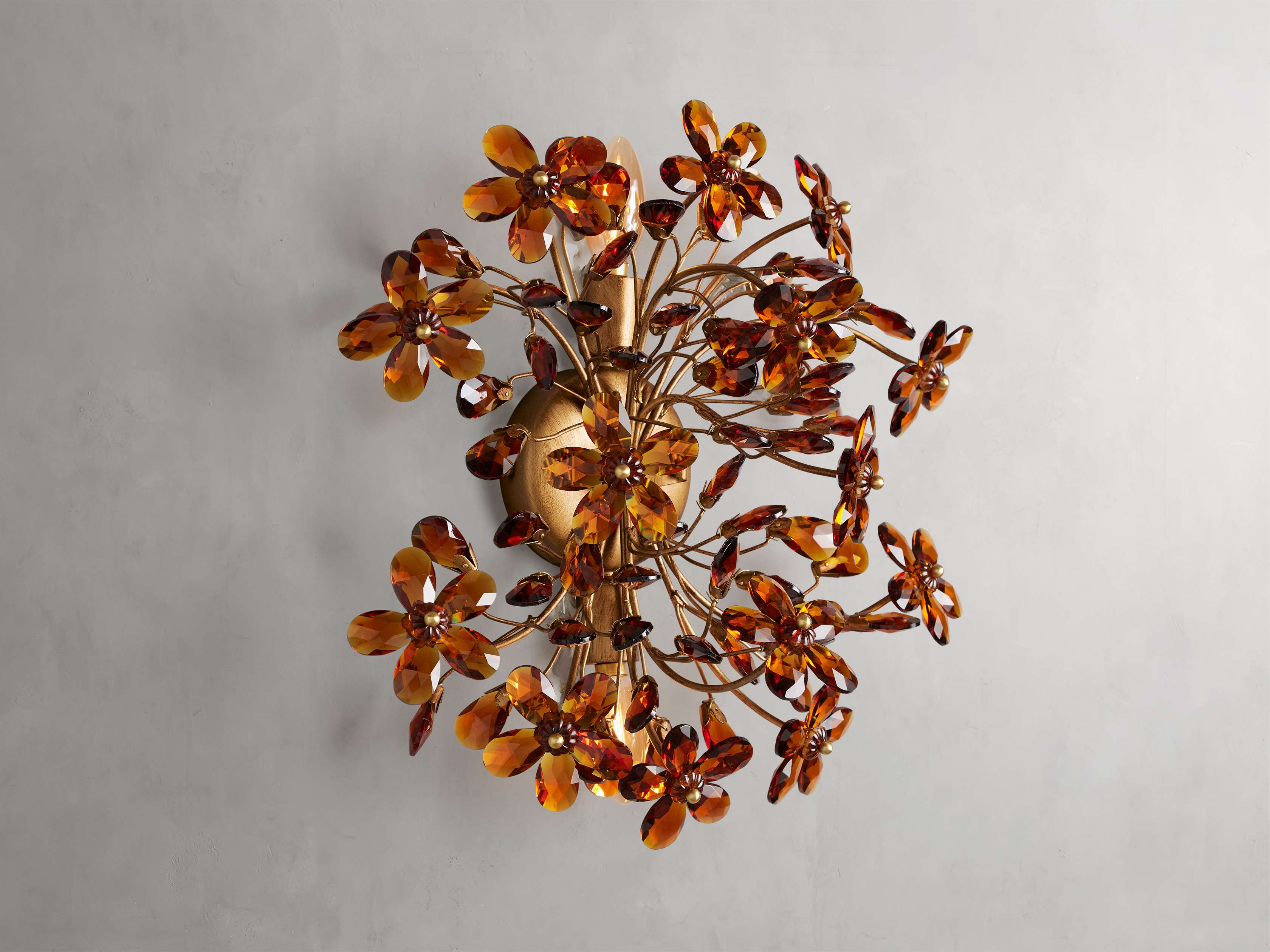 Fiore Wall Light, Hardwired Wall Sconce, detail 12