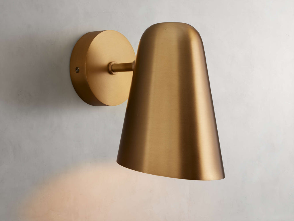 Elih Wall Light, Hardwired Wall Sconce, Dimensions 6"