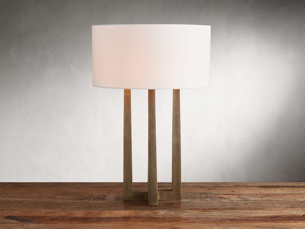 Emmet Table Light, Bedside Table Lamp, Dimensions 20"