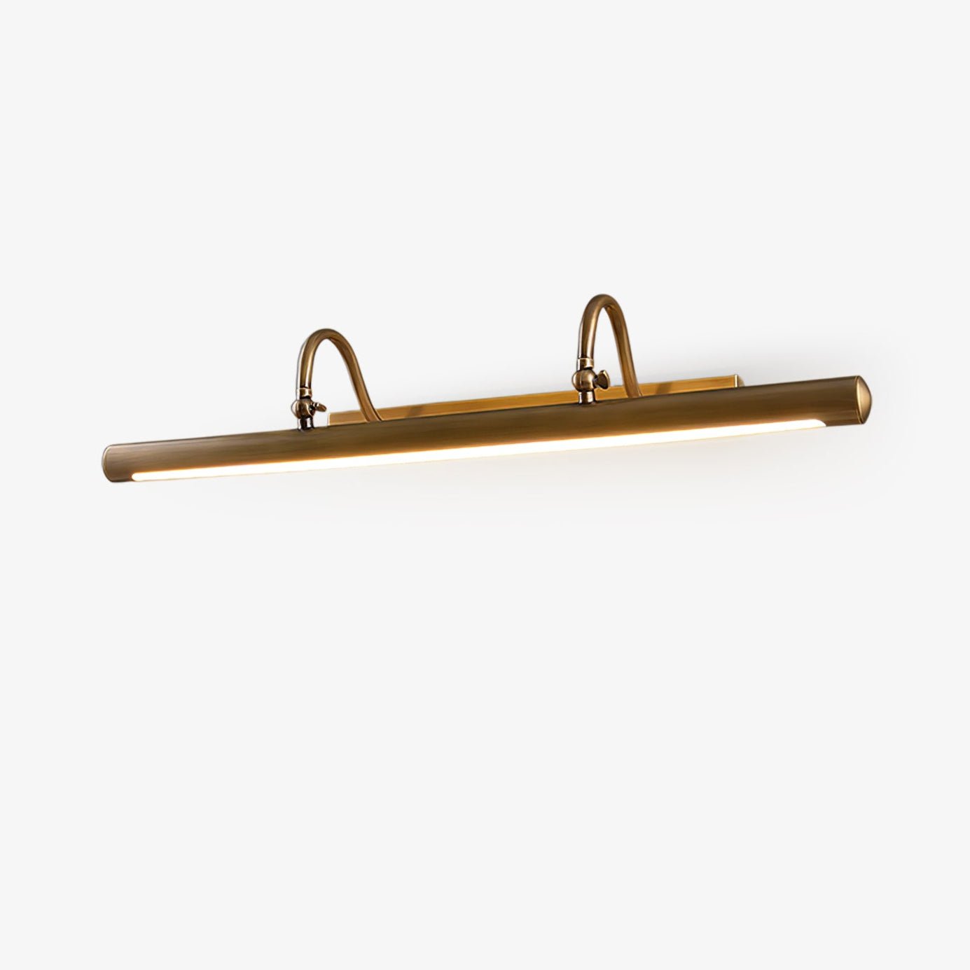 Valmorin Twin Arm Vanity Wall Fixture, Bathroom Vanity Light, Metal, L 66cm x H 13.5cm