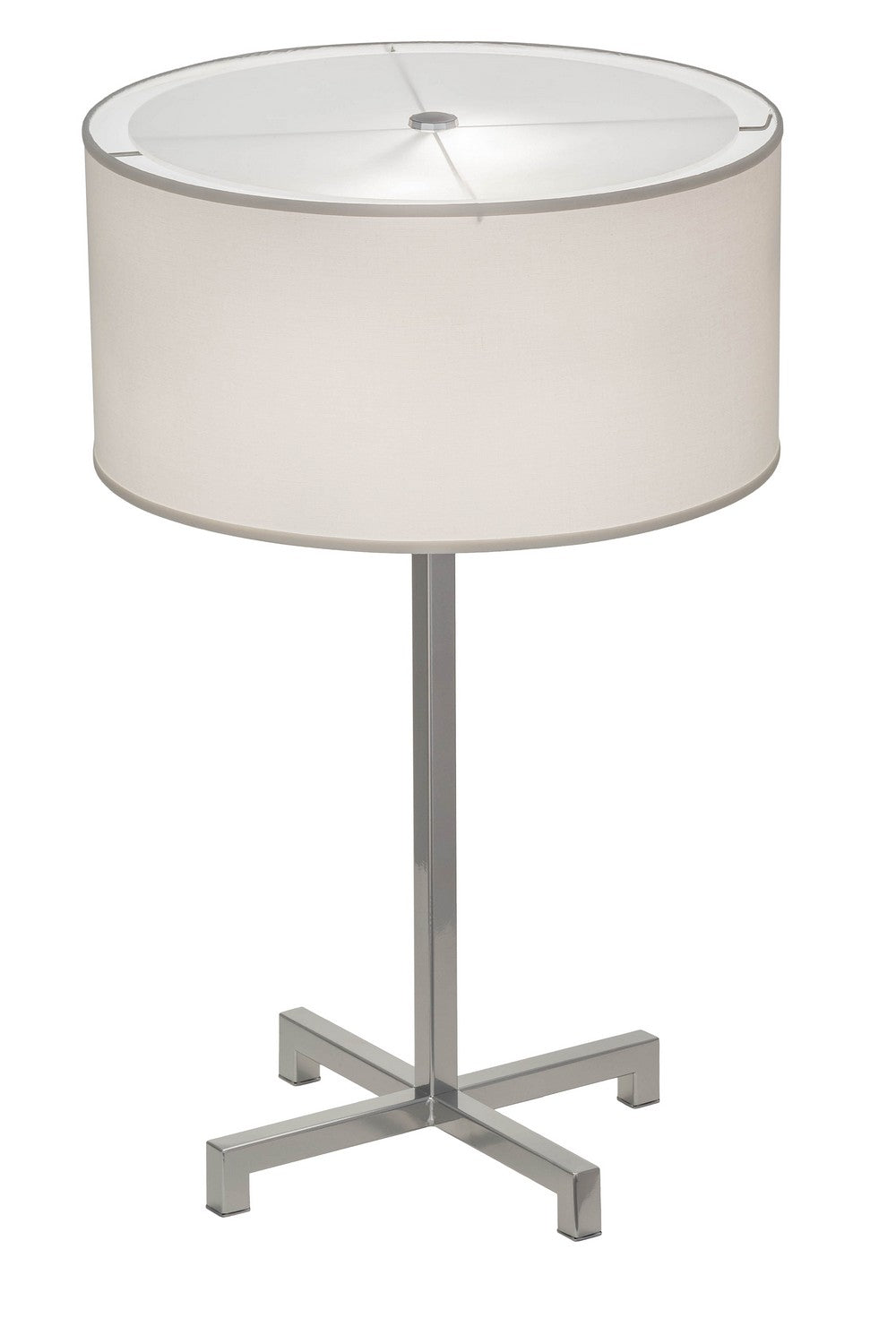 Cilindro 32 Inch 2-Light 32.00" Extreme Chrome Table Lamp detail view 3
