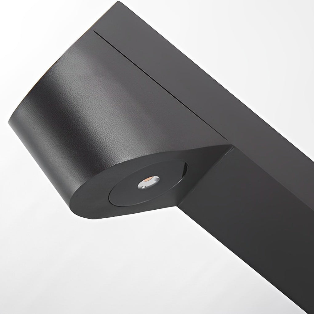 Aluminum Waterproof LED Black Contemporary Exterior Light Pathway Lighting, Outdoor Wall Light, detail 7
