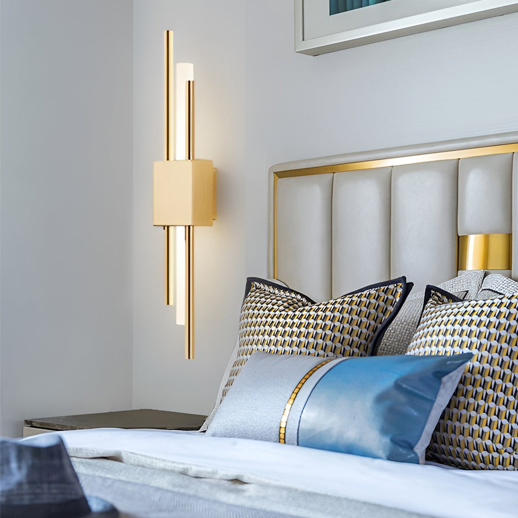 LED Up and Down Lights Postmodern Wall Light, Bedroom Wall Sconce, detail 4