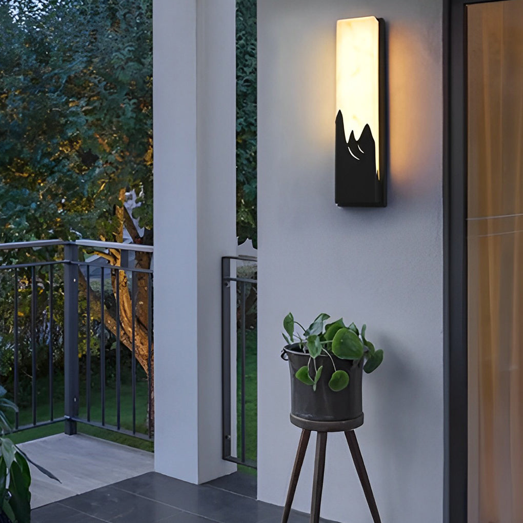 Box Creative Scenery Waterproof LED Black Retro Sconces Lighting, Wall Sconce, detail 5