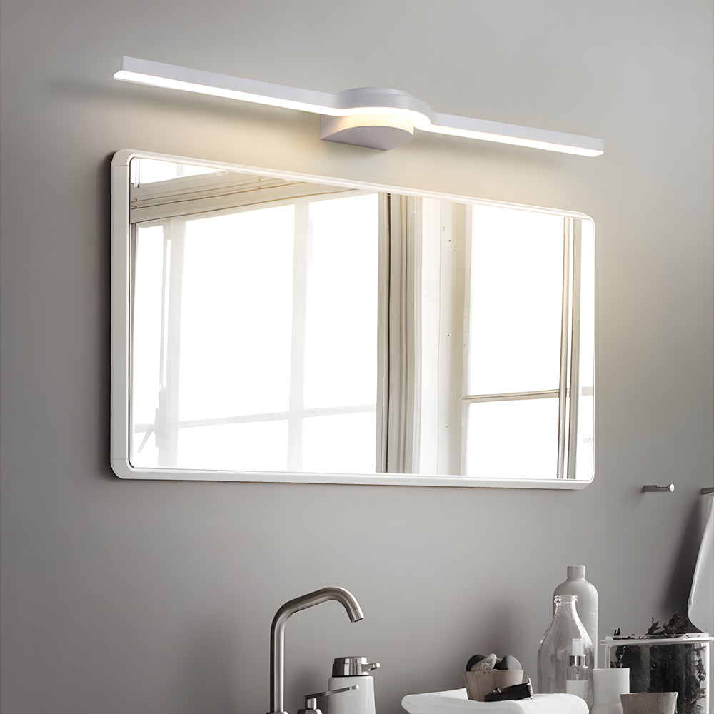 Curved Contemporary LED Bathroom Vanity Fixture in 16''/23''/31'' Length, Bathroom Vanity Light, detail 3