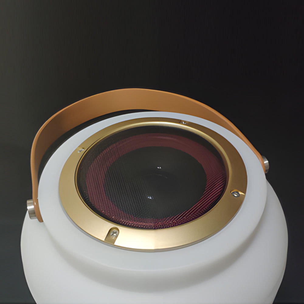 Portable LED RGB Exterior Sound Lantern, USB/Solar, Outdoor Wall Light, detail 5