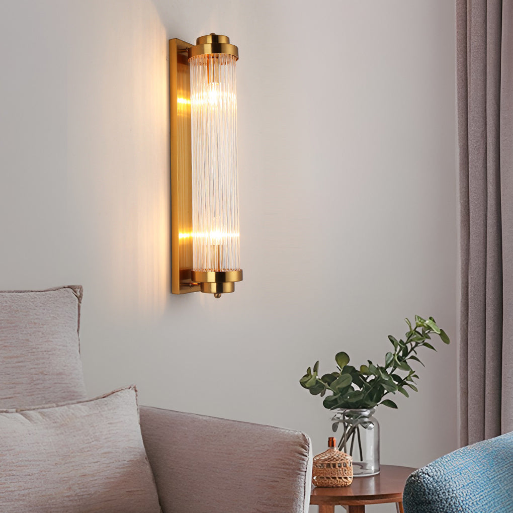 Adjustable Warm White Light LED Crystal Golden Nordic Wall Light, Bedroom Wall Sconce, detail 3