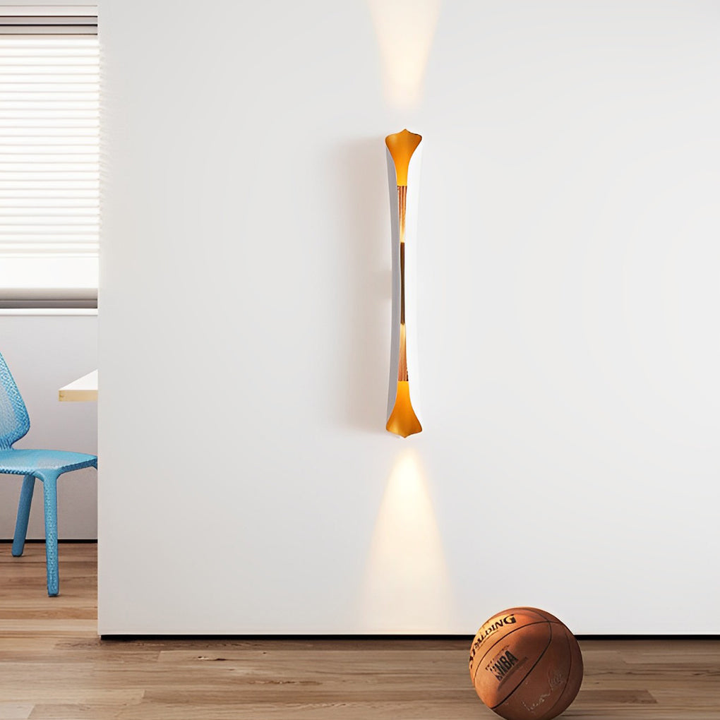 Iron Creative Up And Down Lighting COB Contemporary Wall Light, Bedroom Wall Sconce, detail 3