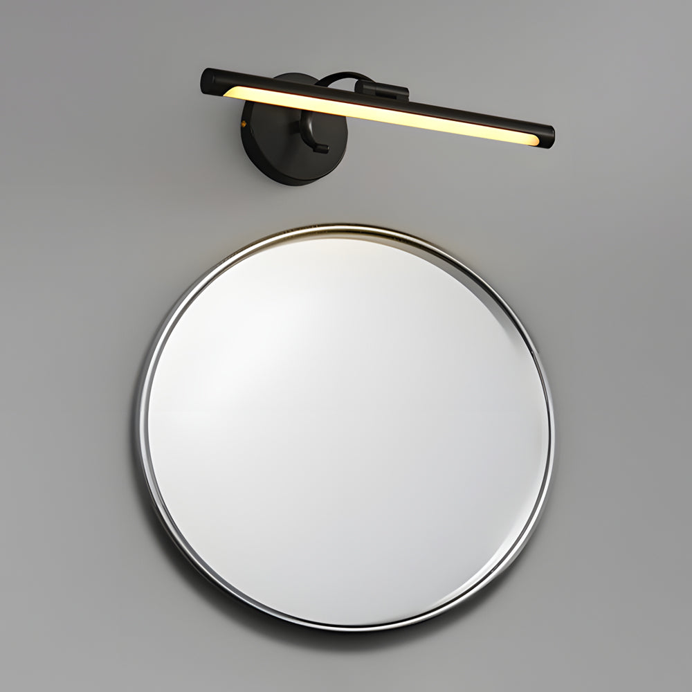 Sleek Rotatable Copper LED Bathroom Vanity Fixture Over Mirror Bath Bar, Bathroom Vanity Light, detail 3