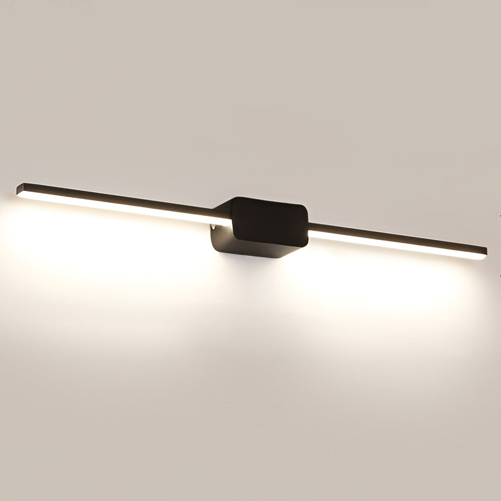 16''/24''/31'' Contemporary LED Linear Bathroom Vanity Fixture with Central Box Frame, Bathroom Vanity Light, detail 8