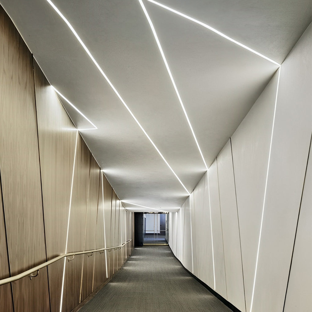Curated Mini Recessed Invisible LED Strip Lights Under Cabinet Lighting Linear Lights, Bathroom Wall Sconce, detail 10