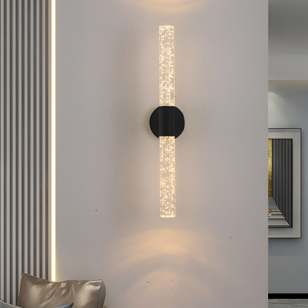 Clean-Lined Strip LED Nordic Wall Light, Bedroom Wall Sconce, detail 2