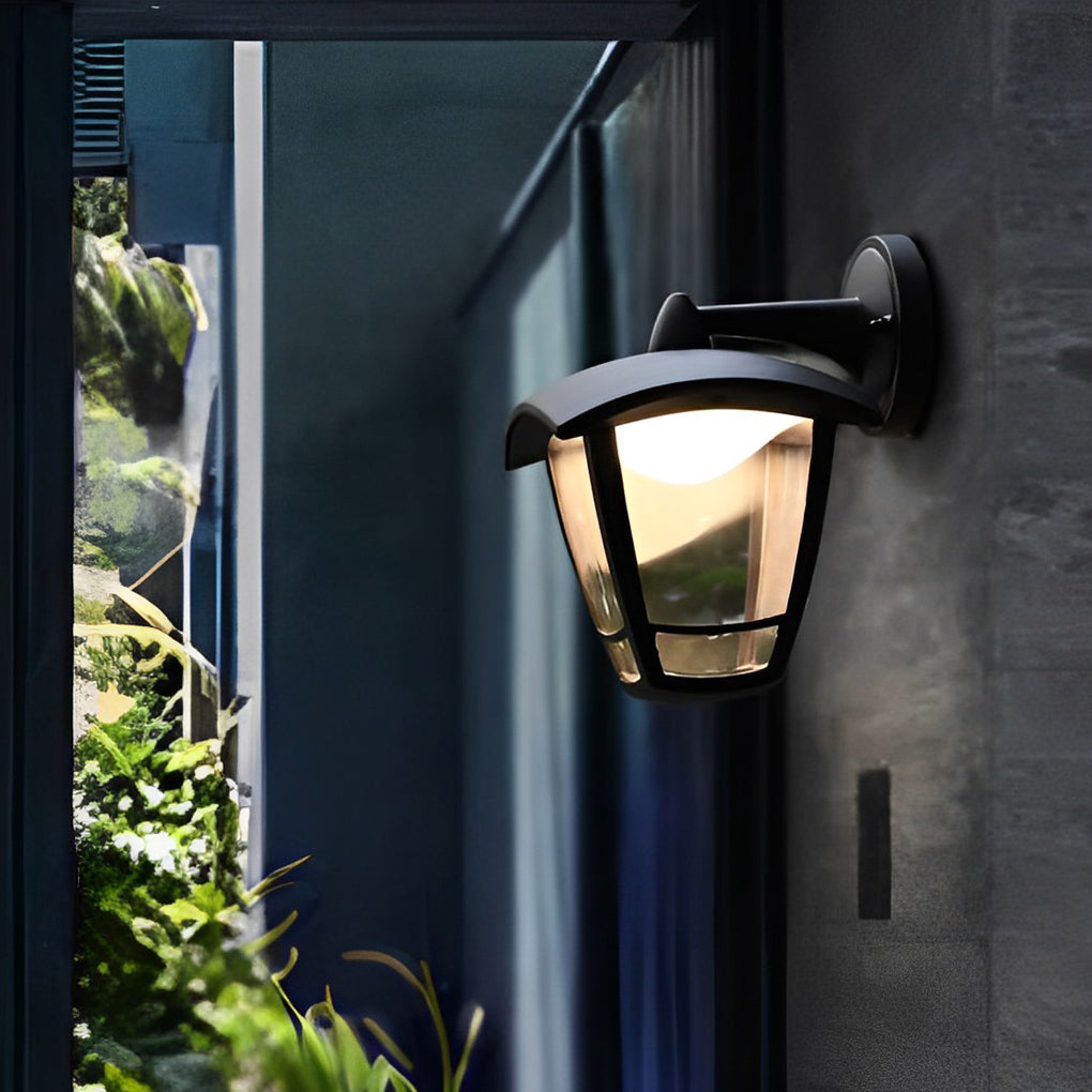Retro Waterproof Black Vintage Exterior Wall Light Plug in Wall Light Lighting, Outdoor Wall Light, detail 4