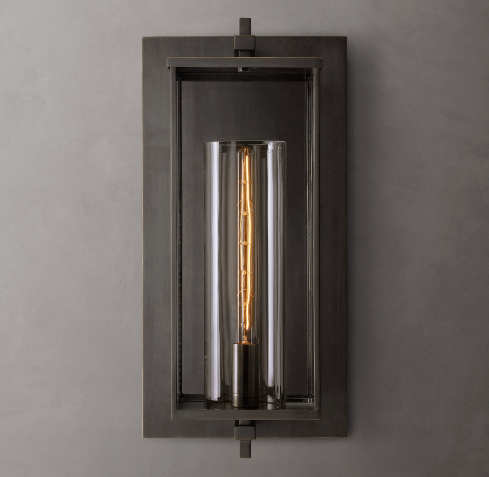Devaux Grand Square Wall Light, Wall Sconce, detail 16