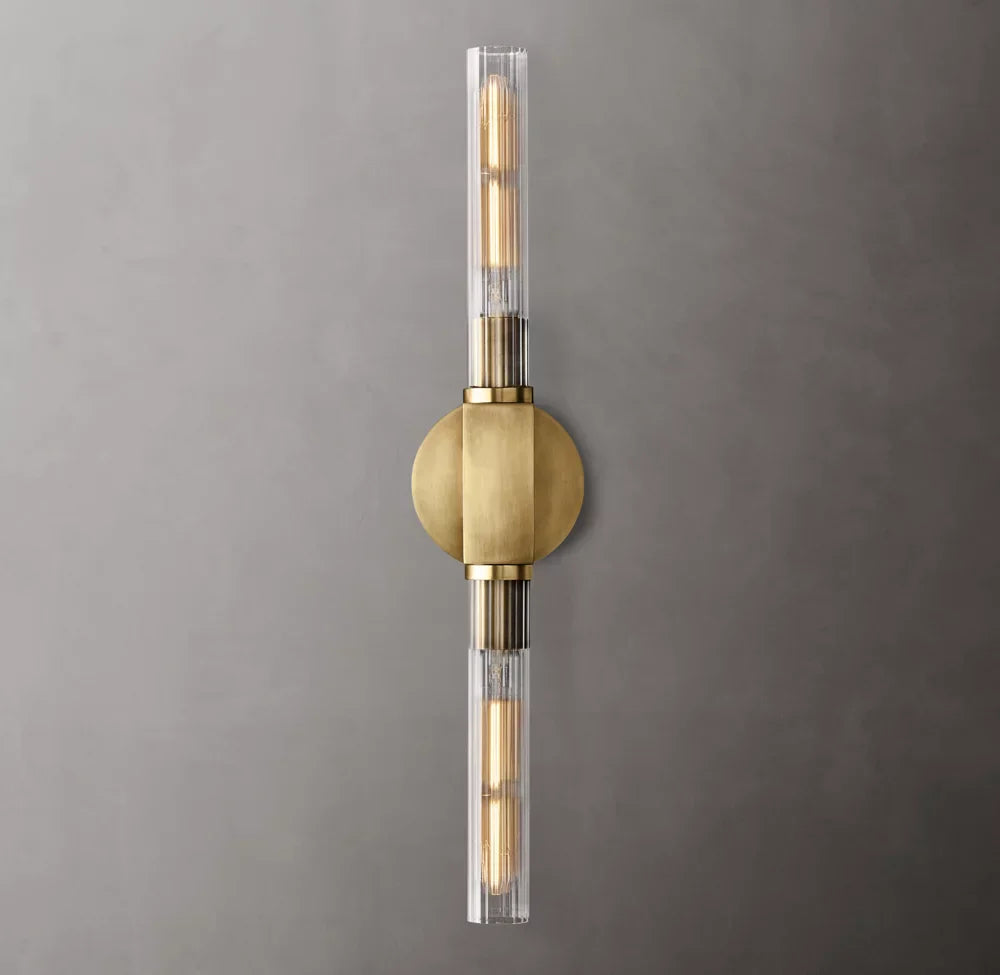 Cannele Linear Wall Light, Bathroom Wall Sconce, detail 6