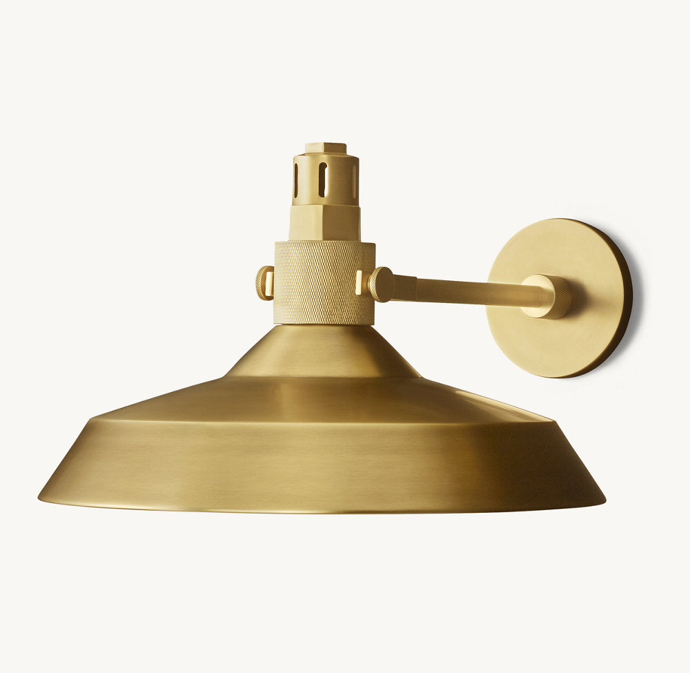 Condorcet Metal Shade Wall Light, Wall Sconce, detail 8
