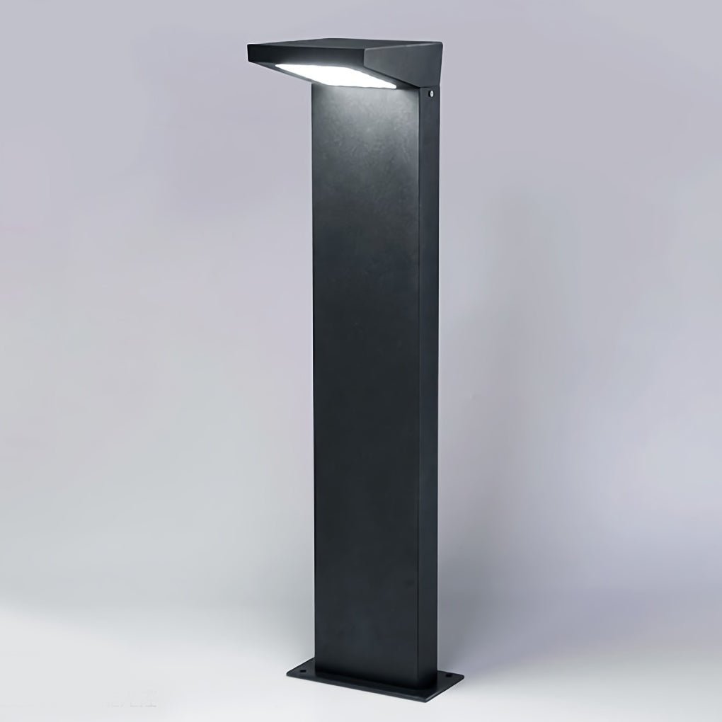 7-shaped Solar Waterproof LED Contemporary Exterior Post Lights Pathway Lights, Outdoor Wall Light, detail 7