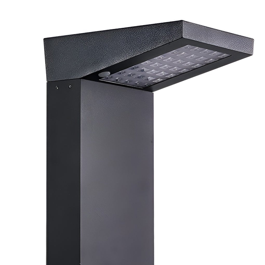 7-shaped Solar Waterproof LED Contemporary Exterior Post Lights Pathway Lights, Outdoor Wall Light, detail 10