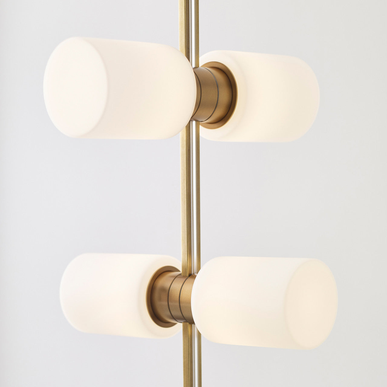 Sarella Bathroom Vanity, 8-Light, Heirloom Gold, Clear Crystal, 36.5"W - Option 2, Bathroom Vanity Light, detail 2