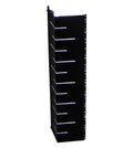 Torsade 3-Light 40.00" Textured Black LED Wall Sconce front view