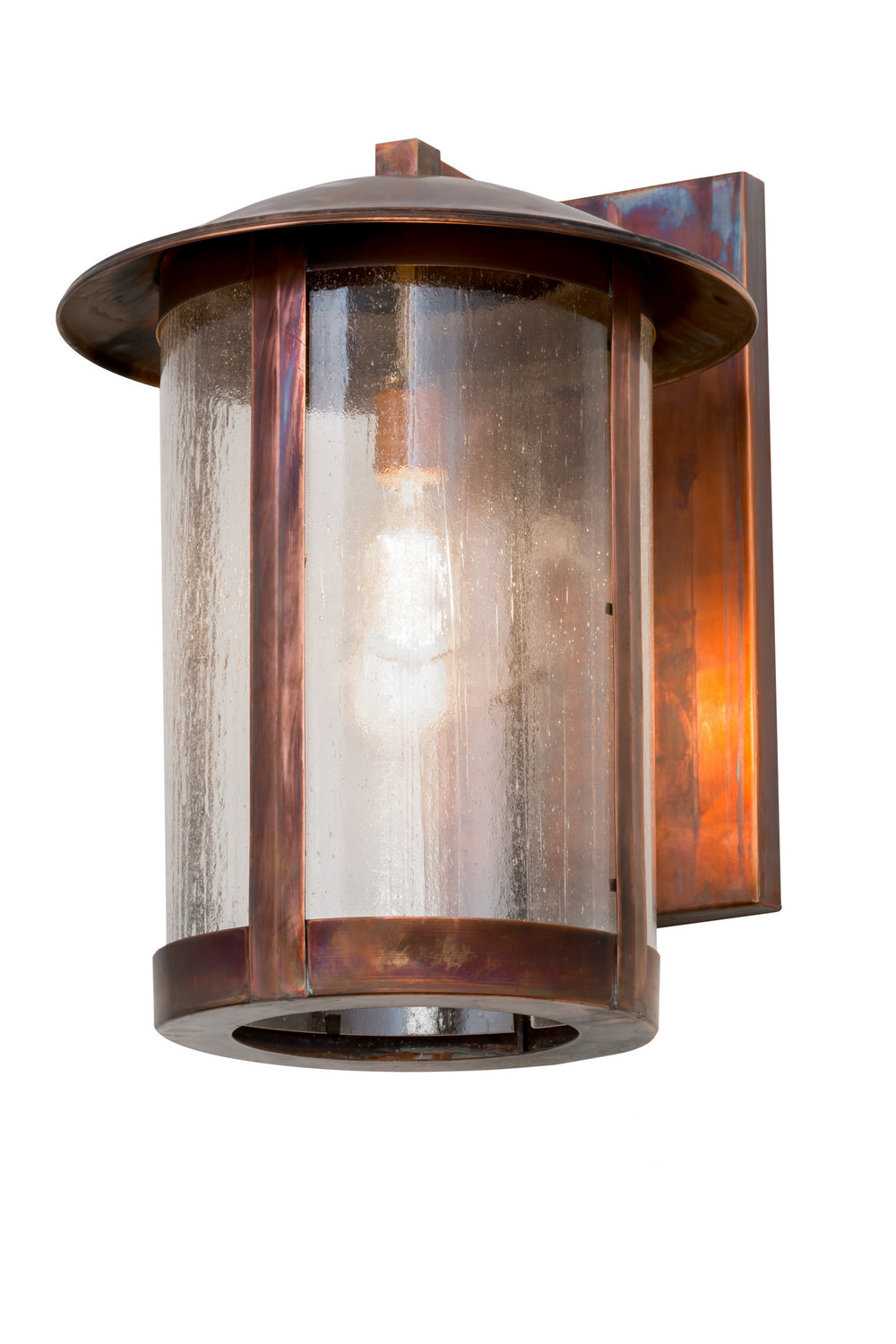 Fulton 1-Light 20.00" Vintage Copper Wall Sconce front view