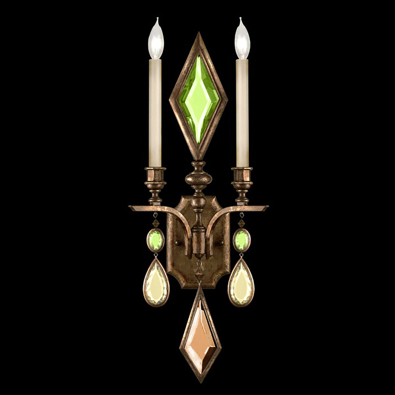 Glaze Sculptural Wall Light, Hardwired Wall Sconce, detail 14