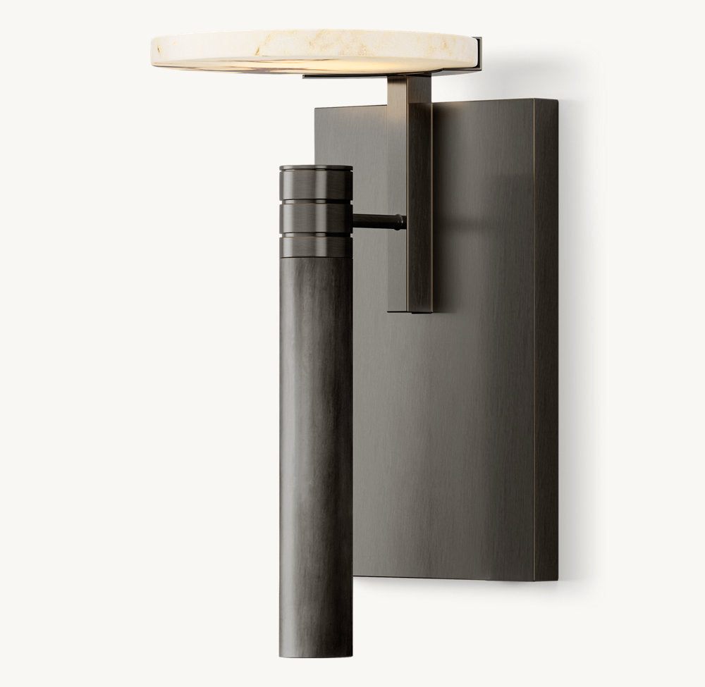 M└lange Disc Wall Light, Bathroom Wall Sconce, detail 7