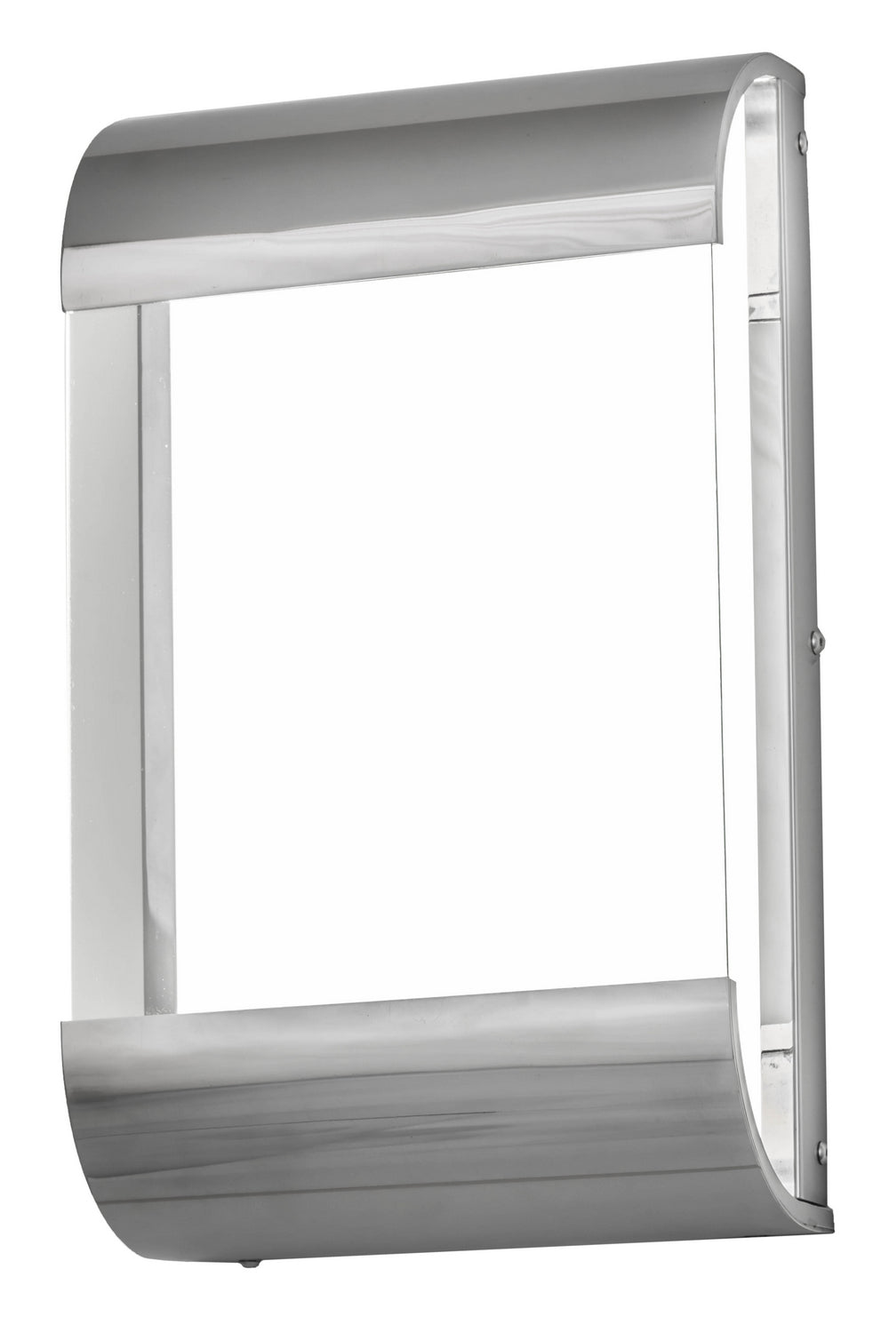 Limoux 1-Light 15.00" Polished Nickel LED Wall Sconce front view