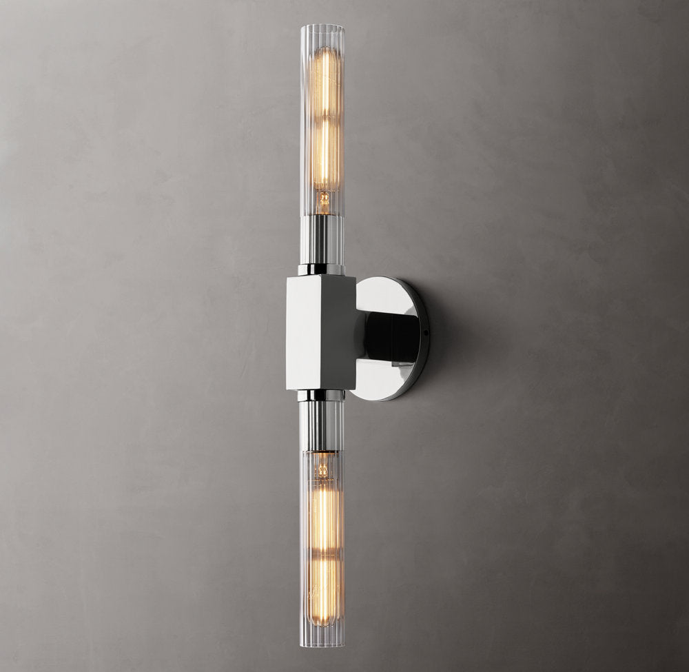 Cannele Linear Wall Light, Bathroom Wall Sconce, detail 22