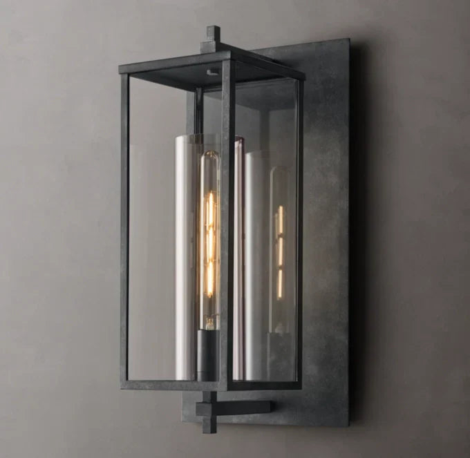 Devaux Grand Square Wall Light, Wall Sconce, detail 22