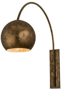 Bola Swing 1-Light 59.00" Gold Wall Sconce front view